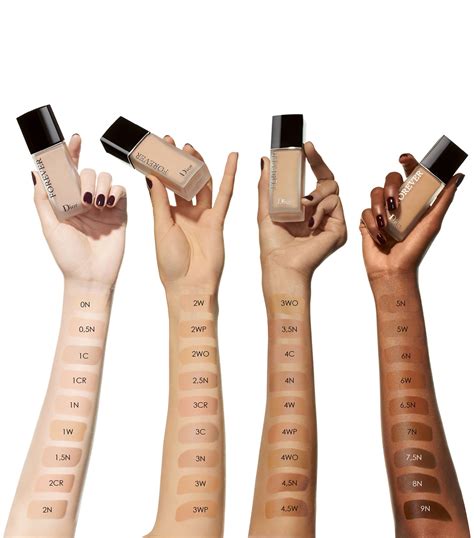 dior forever face foundation.